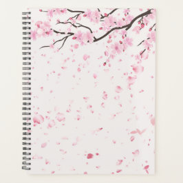 Aesthetic Sakura Pink Flowers Personal planner プランナー手帳