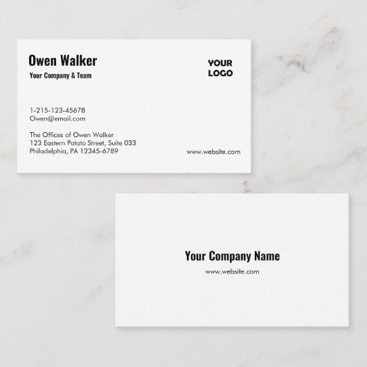 Aesthetic Signature Permanent Makeup & Creative 名刺 (正面/裏面)