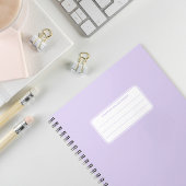 Aesthetic Soft Pastel Solid Color Composition ノートブック