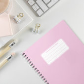 Aesthetic Soft Pastel Solid Color Composition ノートブック
