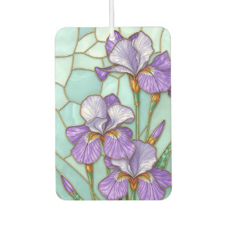 Aesthetic Stained Glass Iris Air Freshener カーエアーフレッシュナー
