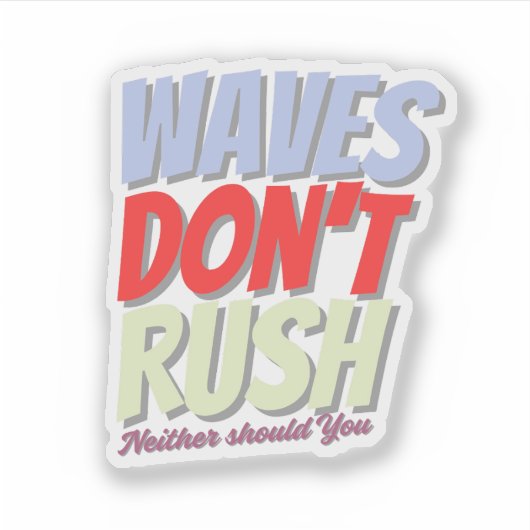 Aesthetic Sticker シール (正面)