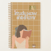 Aesthetic Study Vibes Journal プランナー手帳 (正面)