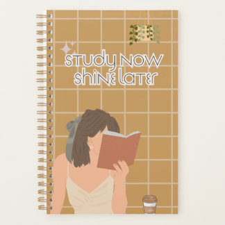 Aesthetic Study Vibes Journal プランナー手帳
