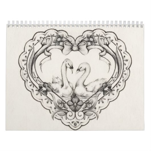 Aesthetic Swan カレンダー (カバー)