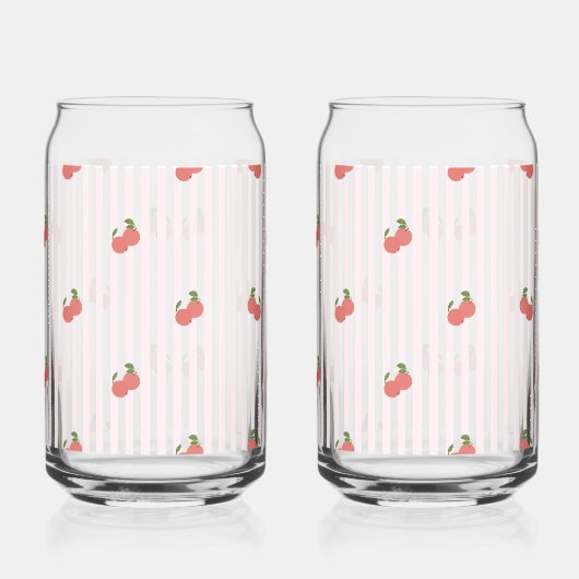 Aesthetic Teacher Apple Cup ガラス缶 (正面)