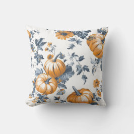 Aesthetic Tiled Pumpkin Pattern クッション