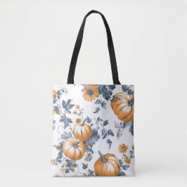 Aesthetic Tiled Pumpkin Pattern トートバッグ