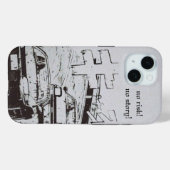 aesthetic vintage phone case mate Case-Mate iPhoneケース (裏面 (横))
