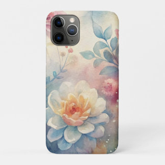  aesthetic watercolor   iPhone 11 proケース