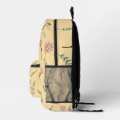 Aesthetic Wildflower Botanical Pattern Backpack プリントバックパック (右)