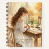 Aesthetic Writing Notebook Journal ノートブック (正面)