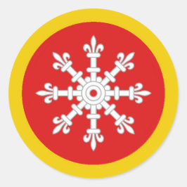 AEthelmearcポピュレースバッジクラシックラウンドステッカー ラウンドシール