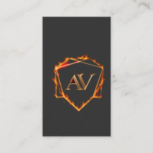 AETHER VANGUARD - AVロゴ ストーンシェイプ ストリートウェア 名刺