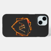 AETHER VANGUARD - AVロゴ ストーン 形状 ストリートウェア Case-Mate iPhoneケース (裏面 (横))