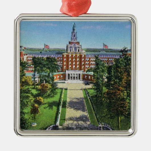 Aetnaの生命保険建物の外観 メタルオーナメント (正面)