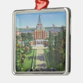 Aetnaの生命保険建物の外観 メタルオーナメント (左)