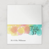 Aetsy Goouache結婚のテーブル名 プレイスカード (外部開封)