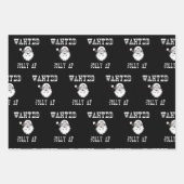 AFすてきクおもしろいリスマスセット ラッピングペーパーシート (正面3)