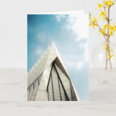 AFアカデミーの士官候補生のチャペル カード (黄色い花)