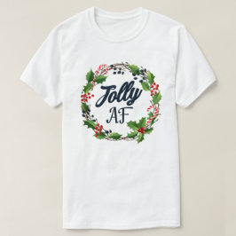 AFアダルトユーおもしろいモアクリスマスホリデーパーティー Tシャツ