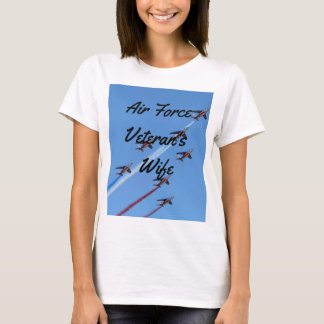 AF退役軍人妻 Tシャツ