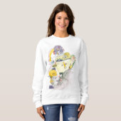 AF風変わり顔 スウェットシャツ (正面フル)