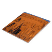 AF、エジプト、アブ·シンベル。日没時に正面素晴らしに タイル (側面)