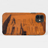 AF、エジプト、アブ·シンベル。日没時に正面素晴らしに Case-Mate iPhoneケース (裏面(横))