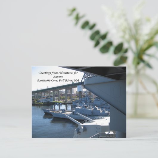 AFA戦艦コーブ葉書 ポストカード (スタンド正面)