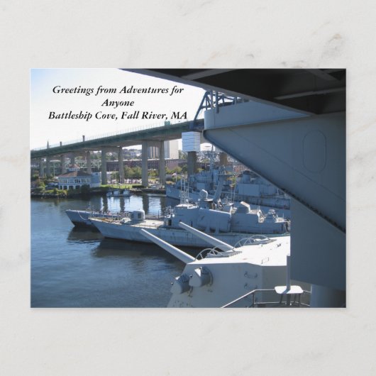 AFA戦艦コーブ葉書 ポストカード (正面)