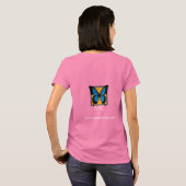 AFCウィメンズフィッティングTシャツ Tシャツ (裏面フル)