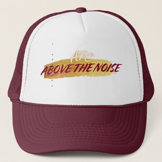 AFC Above The Noise キャップ (正面)