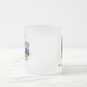 AFCENT A4スパルタン茶タイムマグ フロストグラスマグカップ (中央)