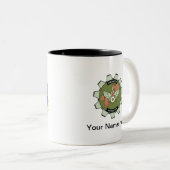 AFCENT A47 2トーンマグカップ、11オズ ツートーンマグカップ (正面右)