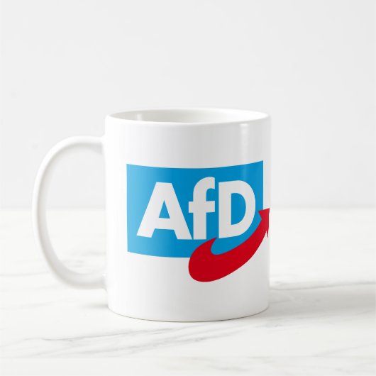 AfD:オルタナティブ・フュール・ドイチュランド コーヒーマグカップ (左)