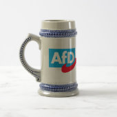 AfD：オルタナティブ・フュール・ドイチュランド ビールジョッキ (左)