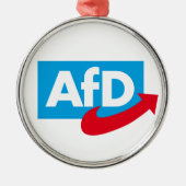 AfD：オルタナティブ・フュール・ドイチュランド メタルオーナメント (正面)