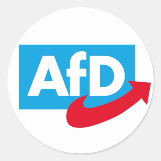 AfD：オルタナティブ・フュール・ドイチュランド ラウンドシール (正面)