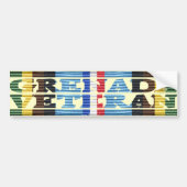 AFEMの退役軍人のグレナダの退役軍人のバンパーステッカー バンパーステッカー (正面)