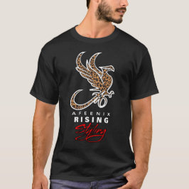 AFENIX RISINGスタイリングブラウンシャツ Tシャツ