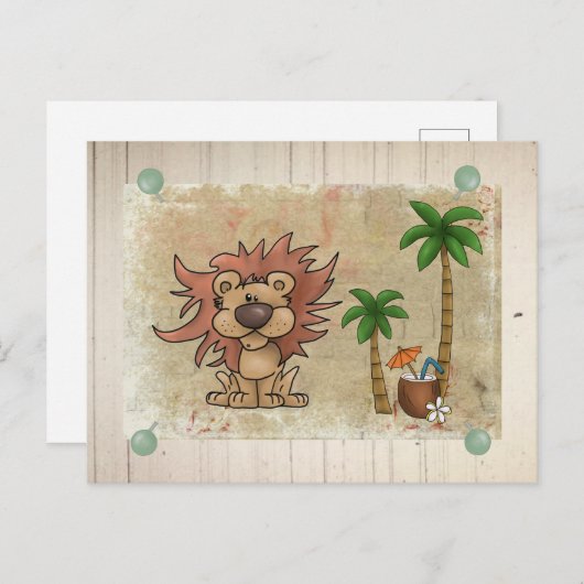 Affenhitze Postkarte ポストカード (正面/裏面)