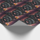 Affenpincher新年 ラッピングペーパー (角)