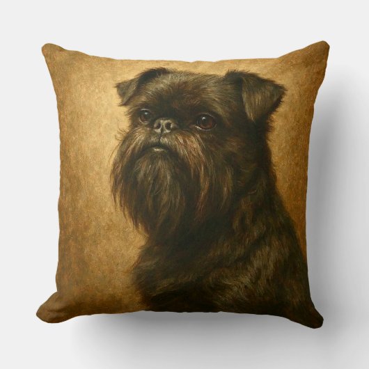 Affenpinscher クッション (正面)