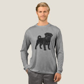 Affenpinscher トライブレンドＴシャツ (正面全体)