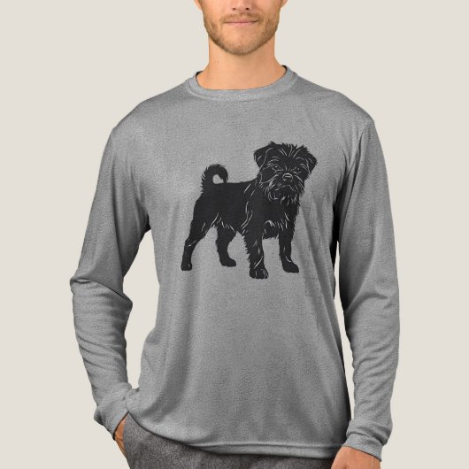 Affenpinscher トライブレンドＴシャツ (正面)