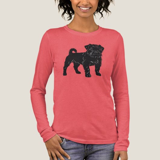 Affenpinscher トライブレンドＴシャツ (正面)