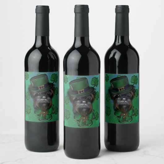 AFFENPINSCHER ワインラベル (ボトル)