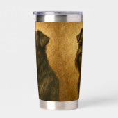 Affenpinscher 保温保冷タンブラー (右面)