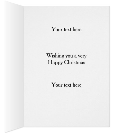 Affenpinscher 'Cheese Tax' Christmas card (内側 (右))